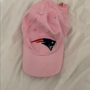 Pink Patriots hat